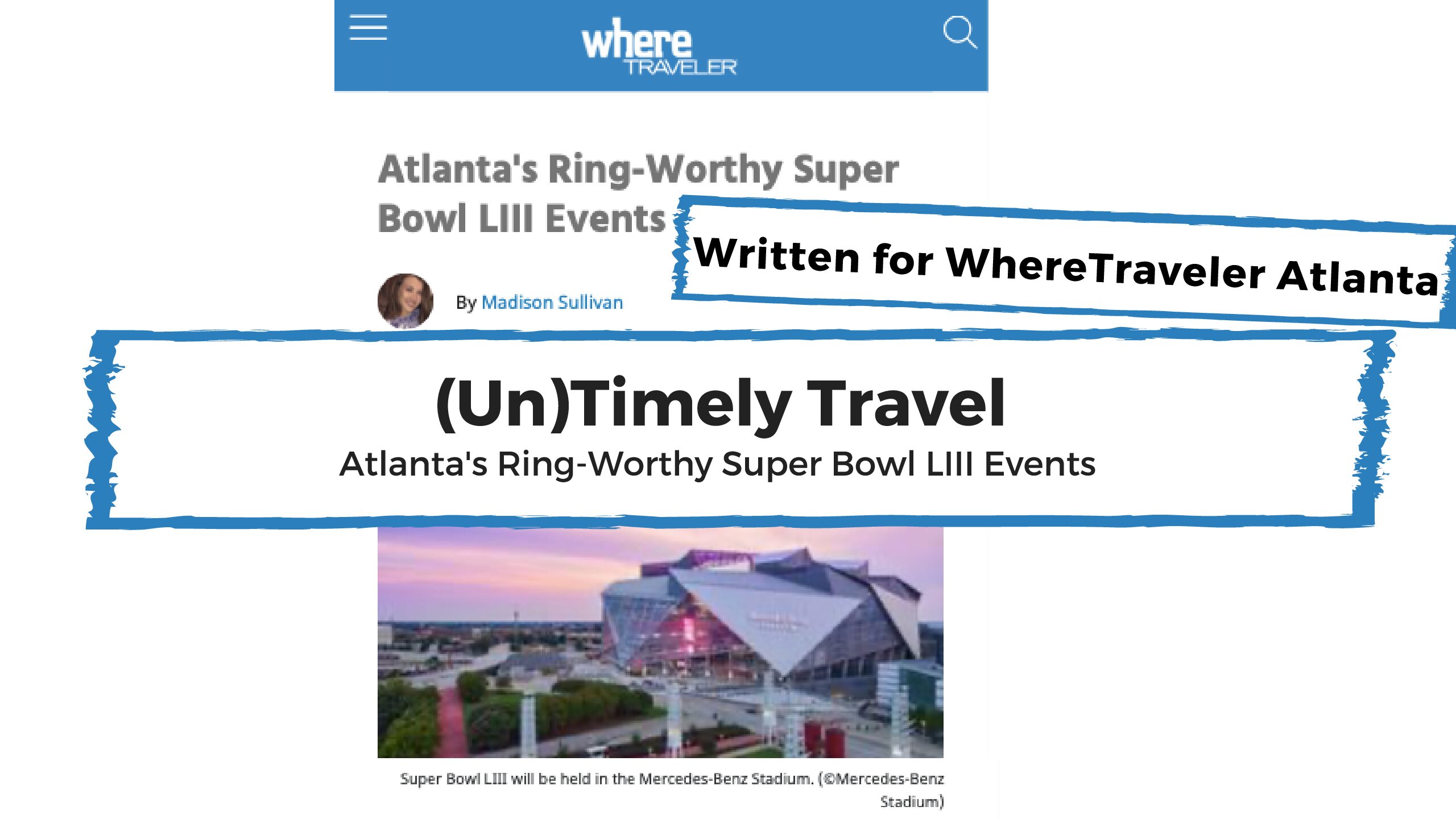 (un)timely Travel Wt Atlanta